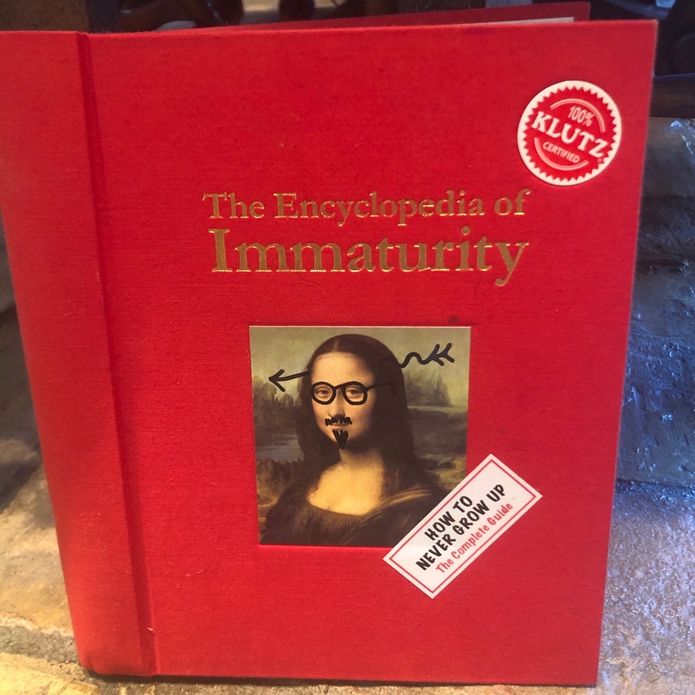 ENCYCLOPEDIA OF IMMATURITY BOOK